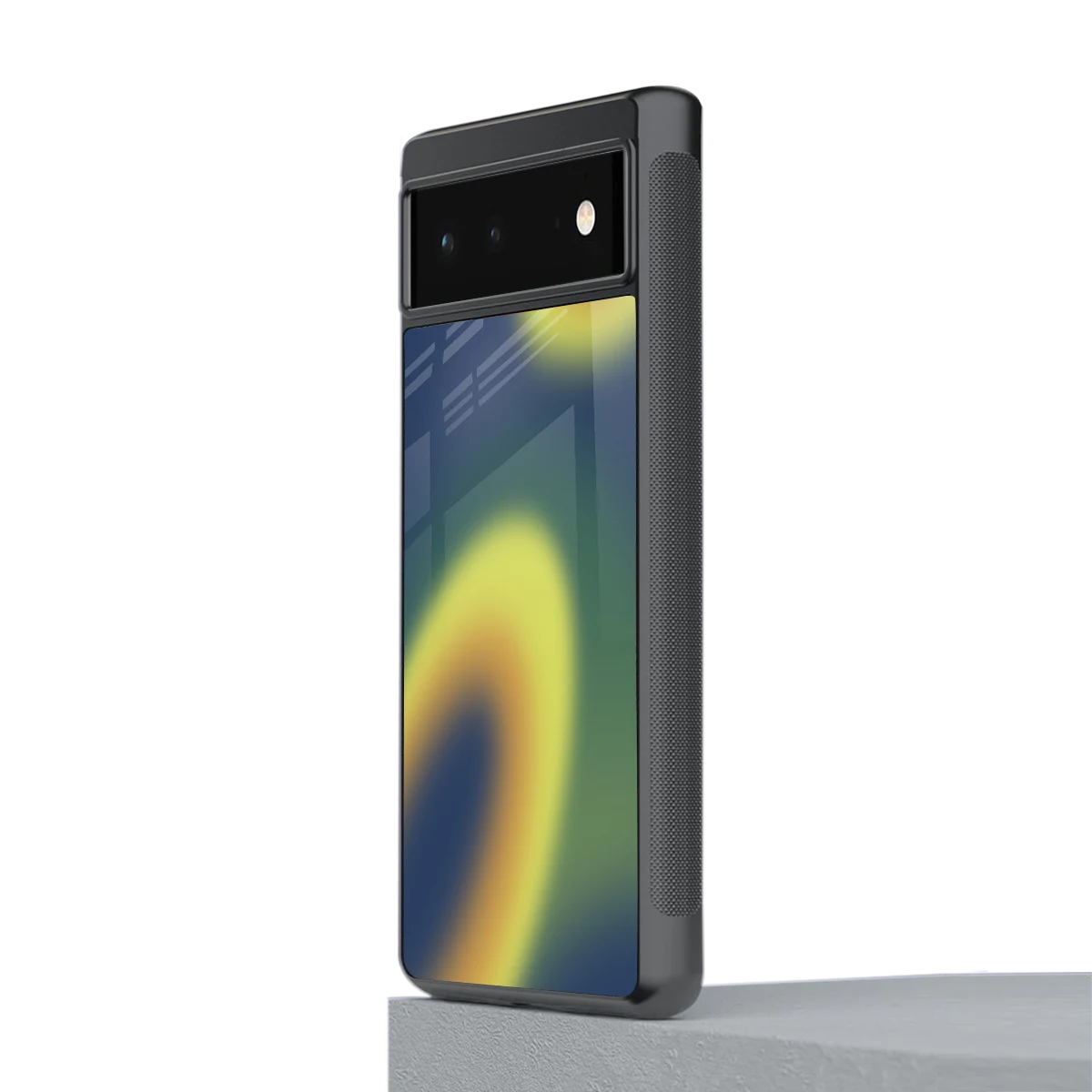 Aqua Sunset stylish phone case for google pixel 6 | glossy glass and slim fit