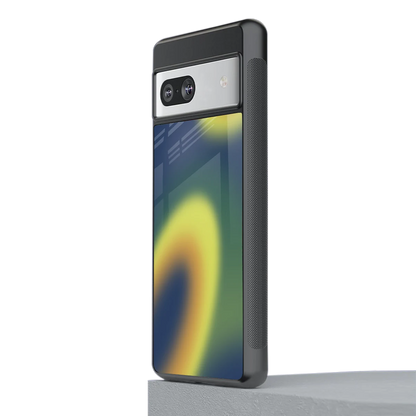 Aqua Sunset stylish phone case for google pixel 7 | glossy glass and slim fit