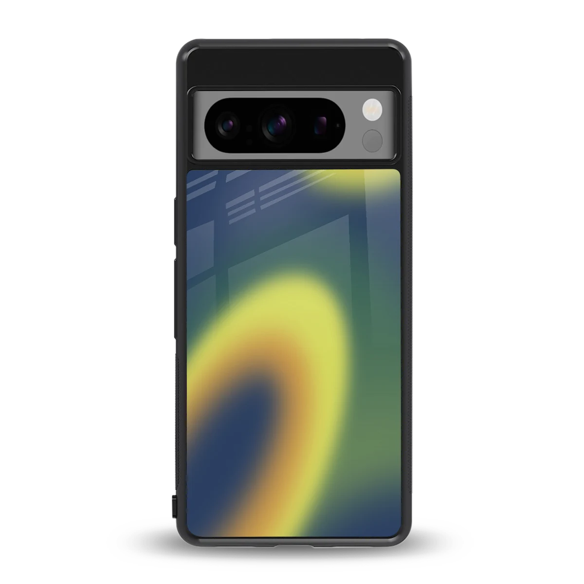 Aqua Sunset back phone cover | glass case for google pixel 8 pro