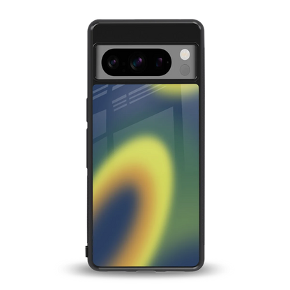 Aqua Sunset back phone cover | glass case for google pixel 8 pro