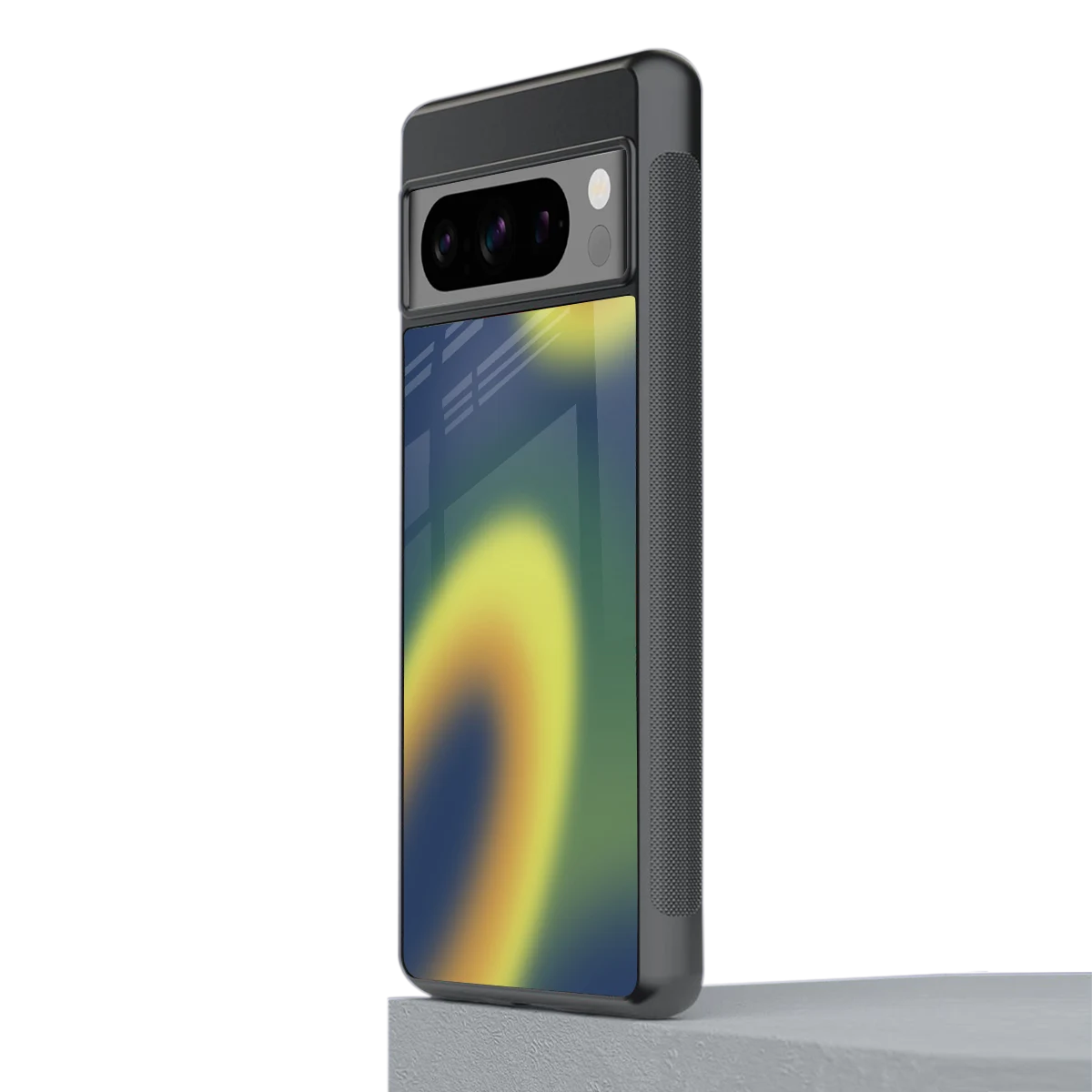 Aqua Sunset stylish phone case for google pixel 8 pro | glossy glass and slim fit