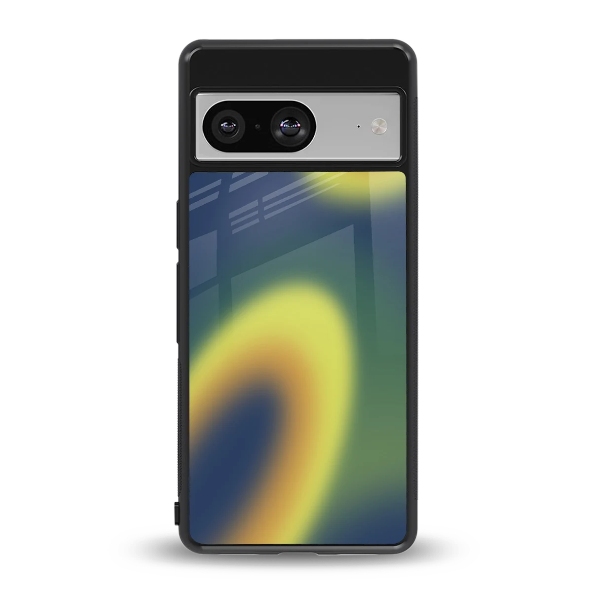 Aqua Sunset back phone cover | glass case for google pixel 8