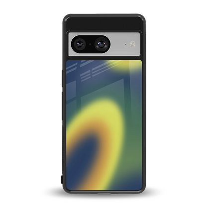 Aqua Sunset back phone cover | glass case for google pixel 8