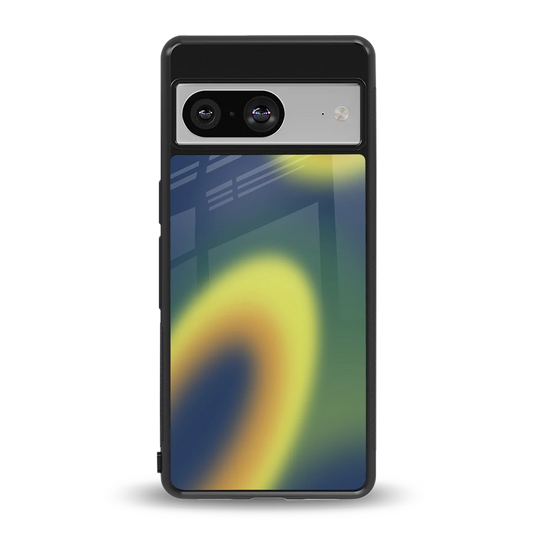 Aqua Sunset back phone cover | glass case for google pixel 8