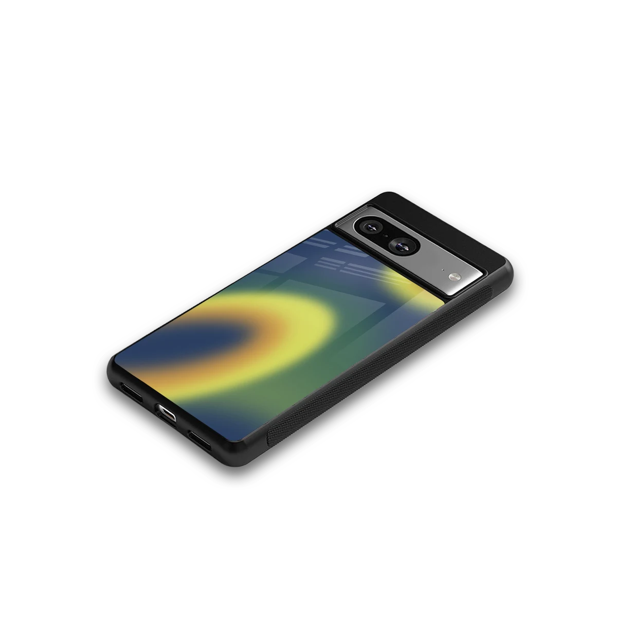 Aqua Sunset google pixel 8 mobile cover | shockproof glass phone case