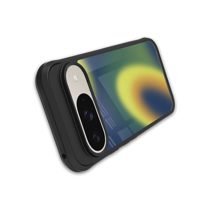 Aqua Sunset stylish phone case for google pixel 9 | glossy glass and slim fit