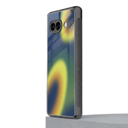 Aqua Sunset google pixel 10a mobile cover | shockproof glass phone case
