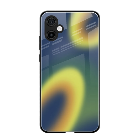 Aqua Sunset back phone cover | glass case for samsung galaxy a06 5g