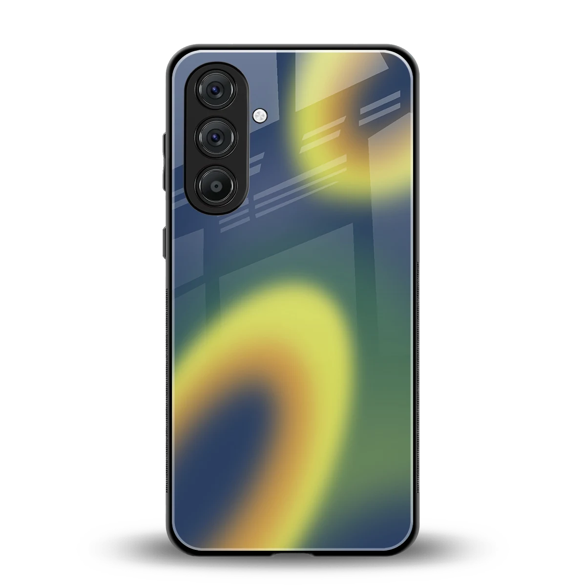 Aqua Sunset back phone cover | glass case for samsung galaxy a16 5g