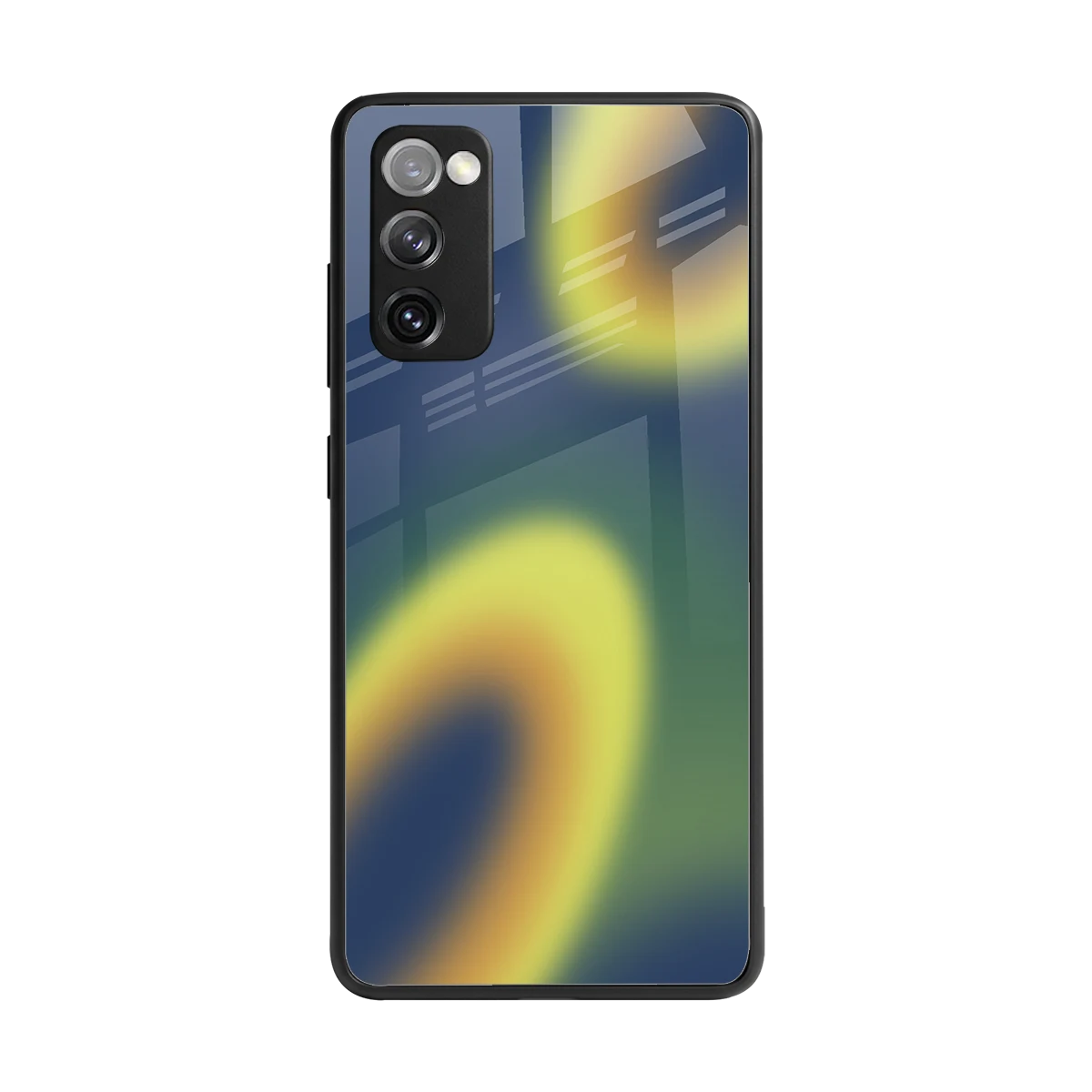 Aqua Sunset back phone cover | glass case for samsung galaxy s20 fe