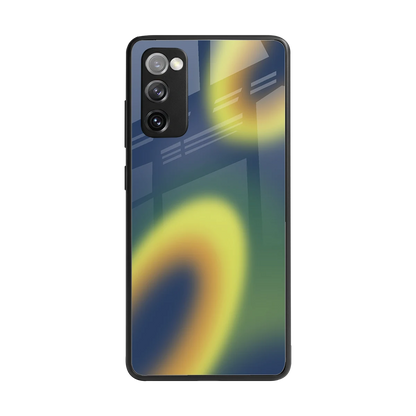 Aqua Sunset back phone cover | glass case for samsung galaxy s20 fe