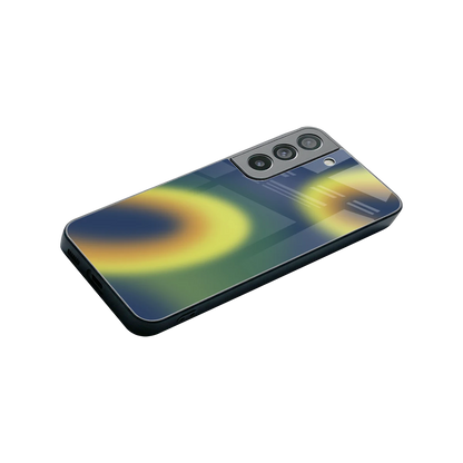 Aqua Sunset stylish phone case for samsung galaxy s22 | glossy glass and slim fit