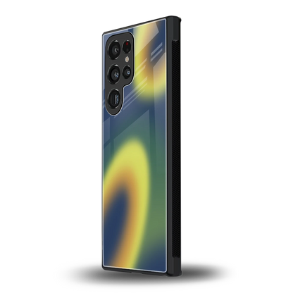 Aqua Sunset samsung galaxy s23 ultra mobile cover | shockproof glass phone case