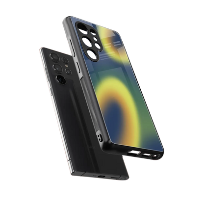 Aqua Sunset sleek samsung galaxy s26 ultra cover with tempered glass back and TPU edges