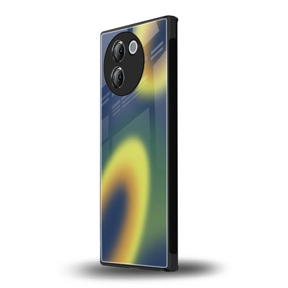 Aqua Sunset vivo v30e mobile cover | shockproof glass phone case