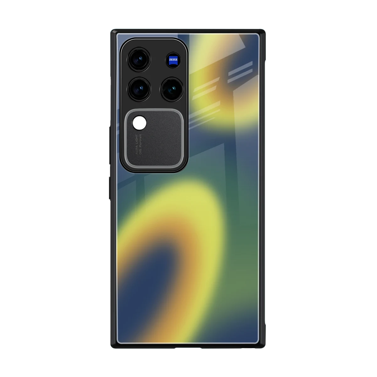 Aqua Sunset back phone cover | glass case forvivo v30 pro