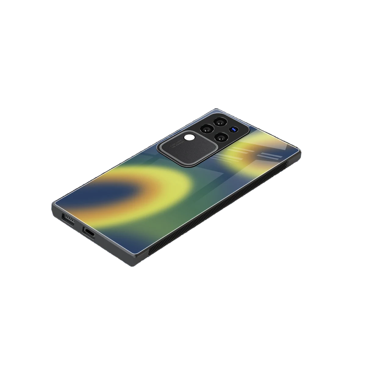 Aqua Sunset stylish phone case forvivo v30 pro | glossy glass and slim fit