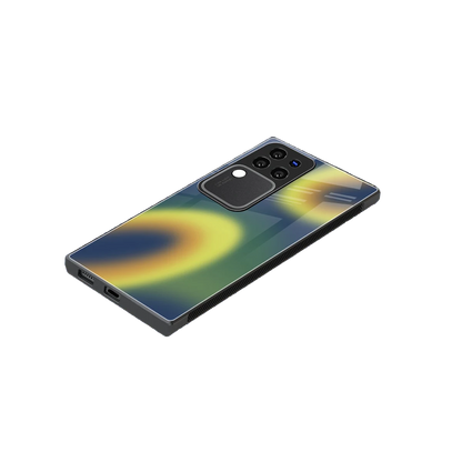 Aqua Sunset stylish phone case forvivo v30 pro | glossy glass and slim fit