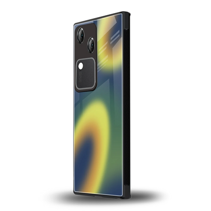 Aqua Sunset vivo v30 mobile cover | shockproof glass phone case