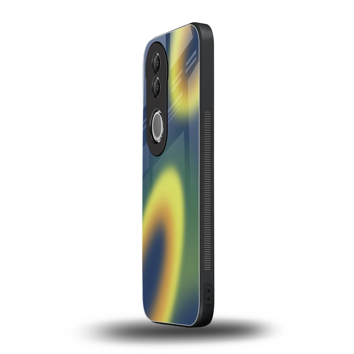 Aqua Sunset vivo v50 mobile cover | shockproof glass phone case