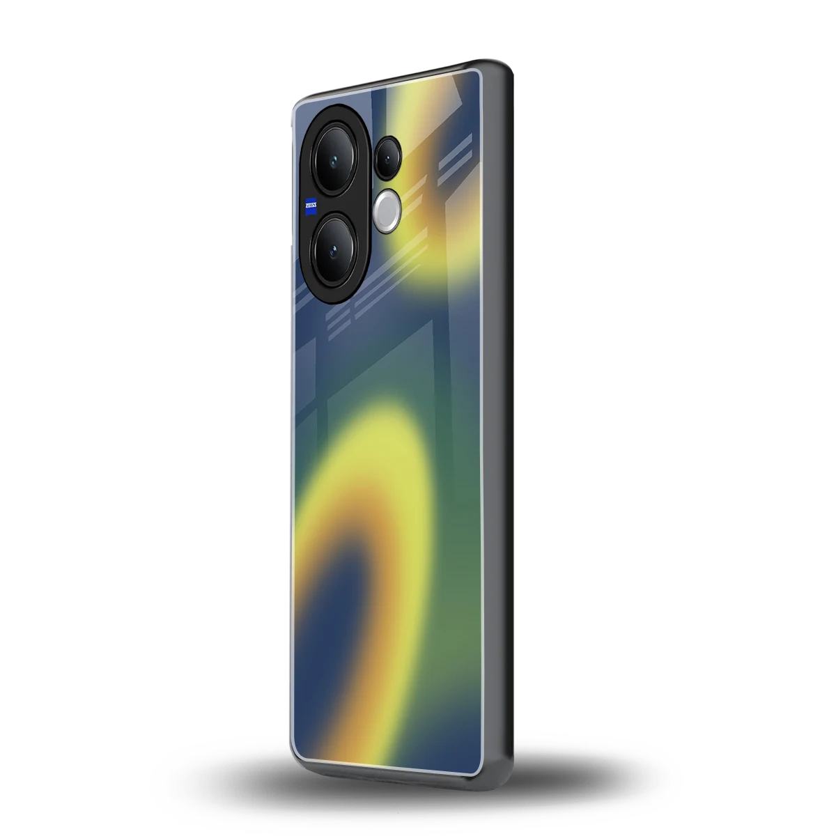 Aqua Sunset vivo v60 mobile cover | shockproof glass phone case