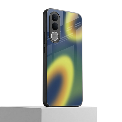 Aqua Sunset vivo v70 fe mobile cover | shockproof glass phone case