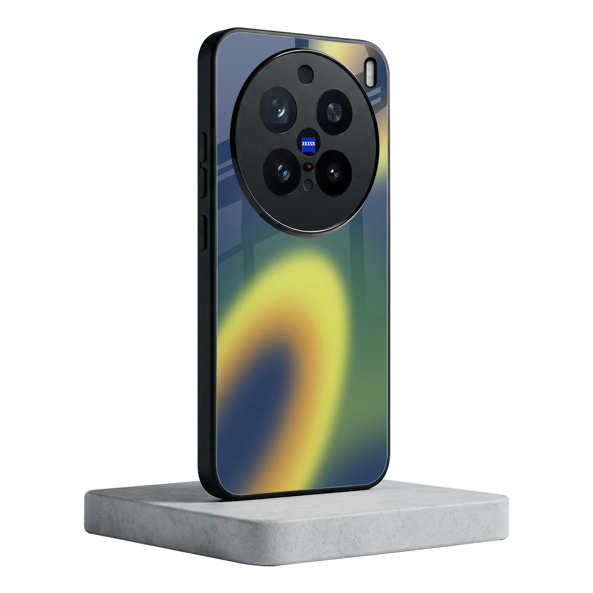Aqua Sunset vivo x200 pro mobile cover | shockproof glass phone case
