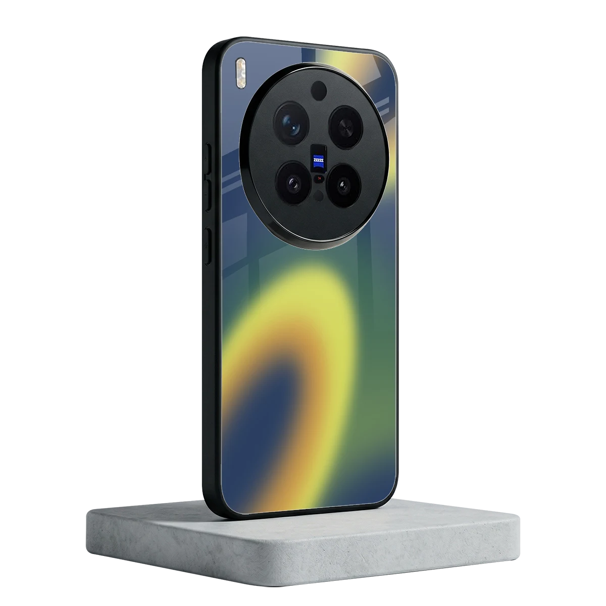 Aqua Sunset vivo x300 pro mobile cover | shockproof glass phone case