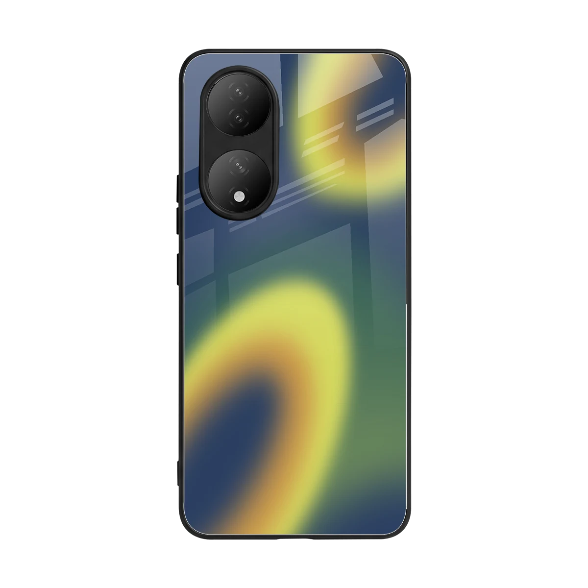 Aqua Sunset back phone cover | glass case for Vivo-y100