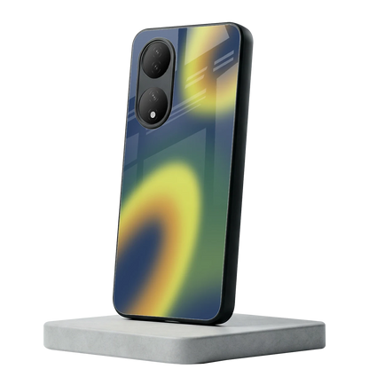 Aqua Sunset Vivo-y100 mobile cover | shockproof glass phone case
