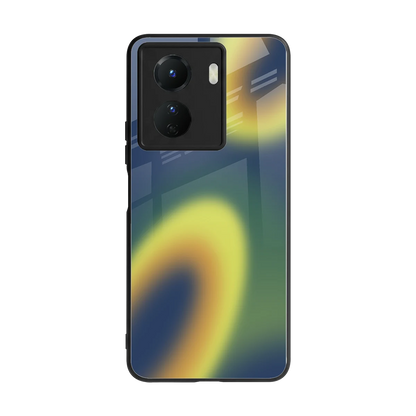 Aqua Sunset back phone cover | glass case for vivo y16