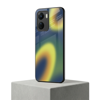 Aqua Sunset vivo y16 mobile cover | shockproof glass phone case