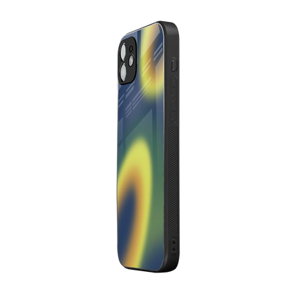 Aqua Sunset iphone 11 mobile cover | shockproof glass phone case