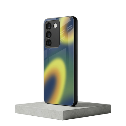 Aqua Sunset vivo y200 5g mobile cover | shockproof glass phone case