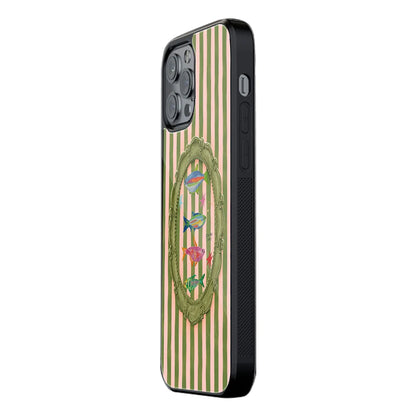 Trendy Glass Back Mobile Case for iPhone, Samsung, Redmi, OnePlus, Google Pixel, Motorola