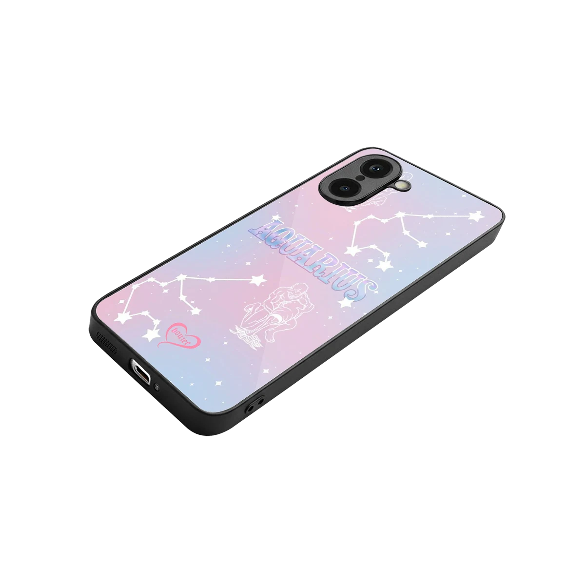 Aquarius Aura stylish phone case for oneplus nord ce5 5g | glossy glass and slim fit