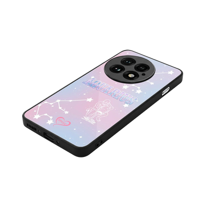 Aquarius Aura stylish phone case for oneplus 13 | glossy glass and slim fit