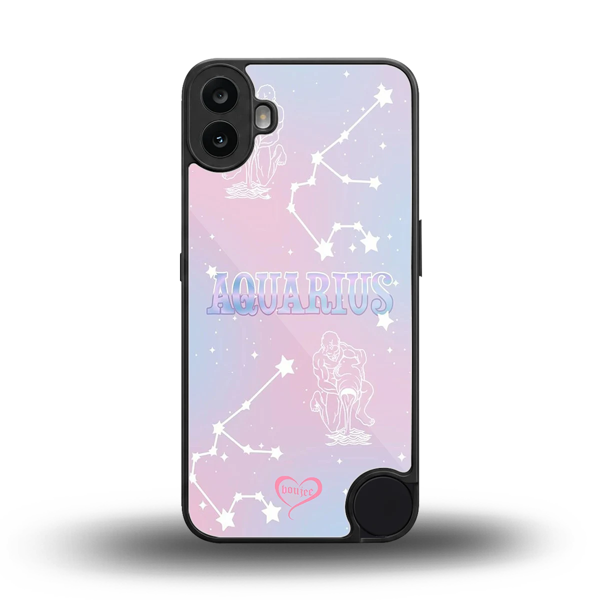 Aquarius Aura back phone cover | glass case for cmf nothing phone 1