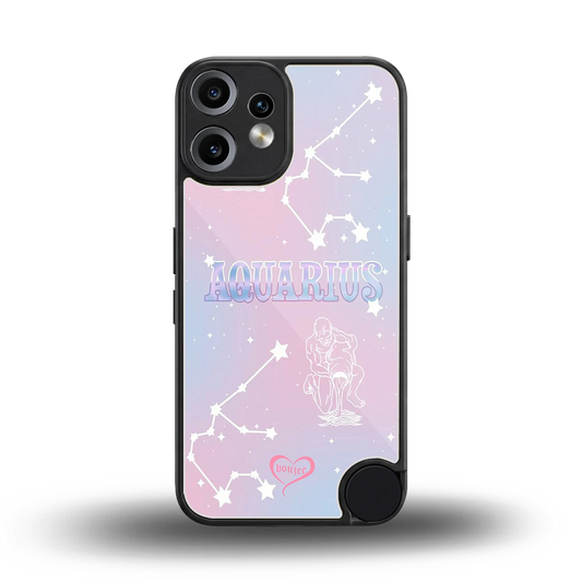 Aquarius Aura back phone cover | glass case for cmf nothing phone 2 pro