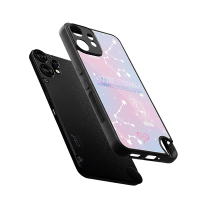 Aquarius Aura sleek cmf nothing phone 2 pro cover with tempered glass back and TPU edges