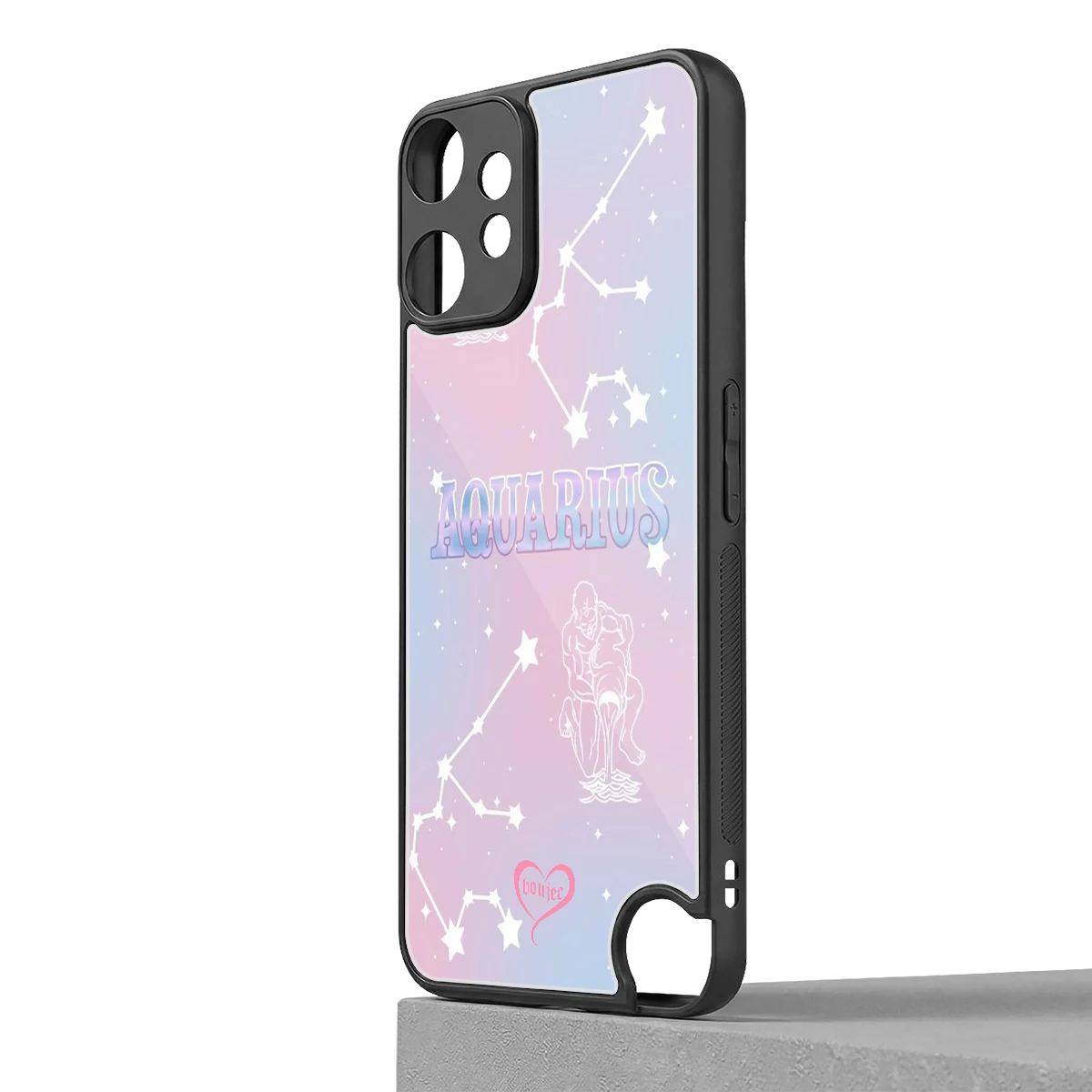 Aquarius Aura cmf nothing phone 2 pro mobile cover | shockproof glass phone case