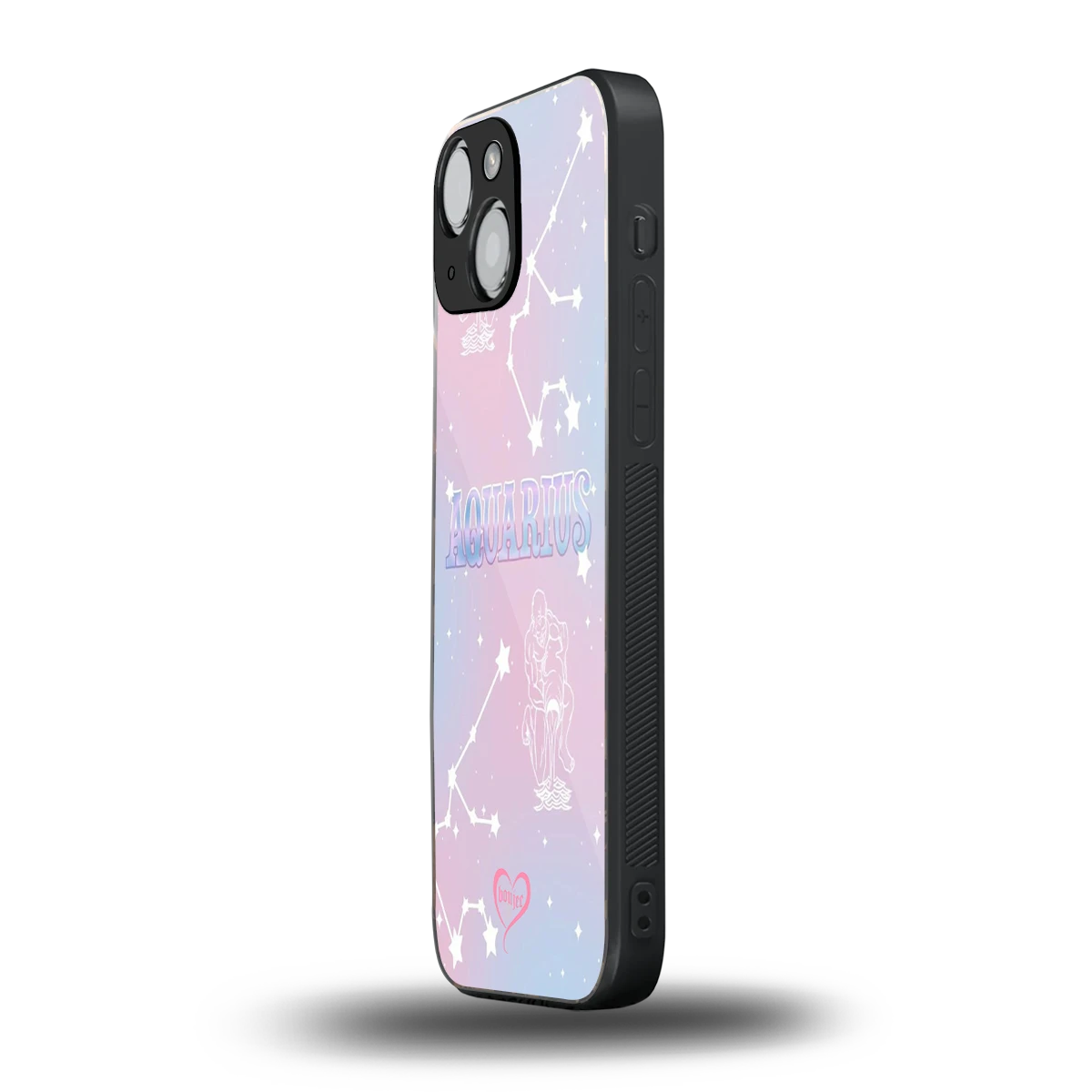 Aquarius Aura iphone 12 mini mobile cover | shockproof glass phone case