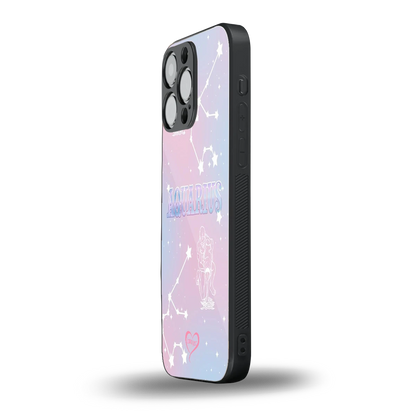 Aquarius Aura iphone 12 pro max mobile cover | shockproof glass phone case