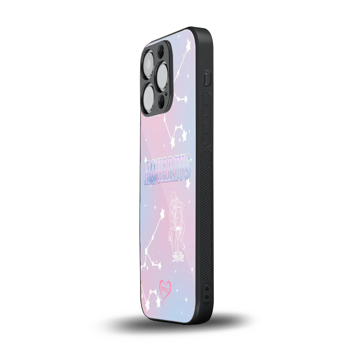 Aquarius Aura iphone 15 pro mobile cover | shockproof glass phone case