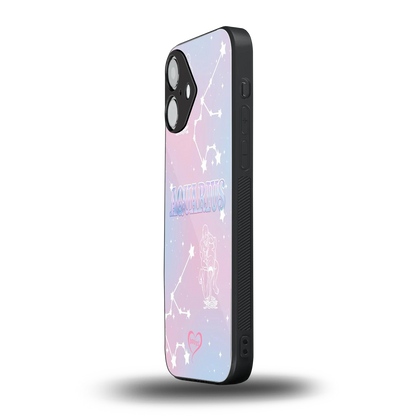 Aquarius Aura iPhone 16 mobile cover | shockproof glass phone case