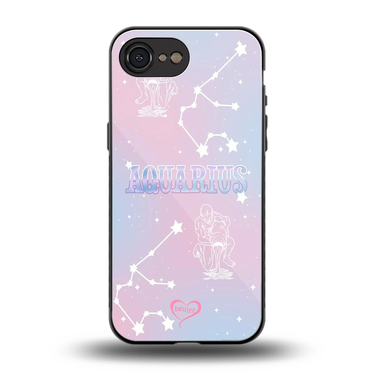 Aquarius Aura back phone cover | glass case for iphone 16e