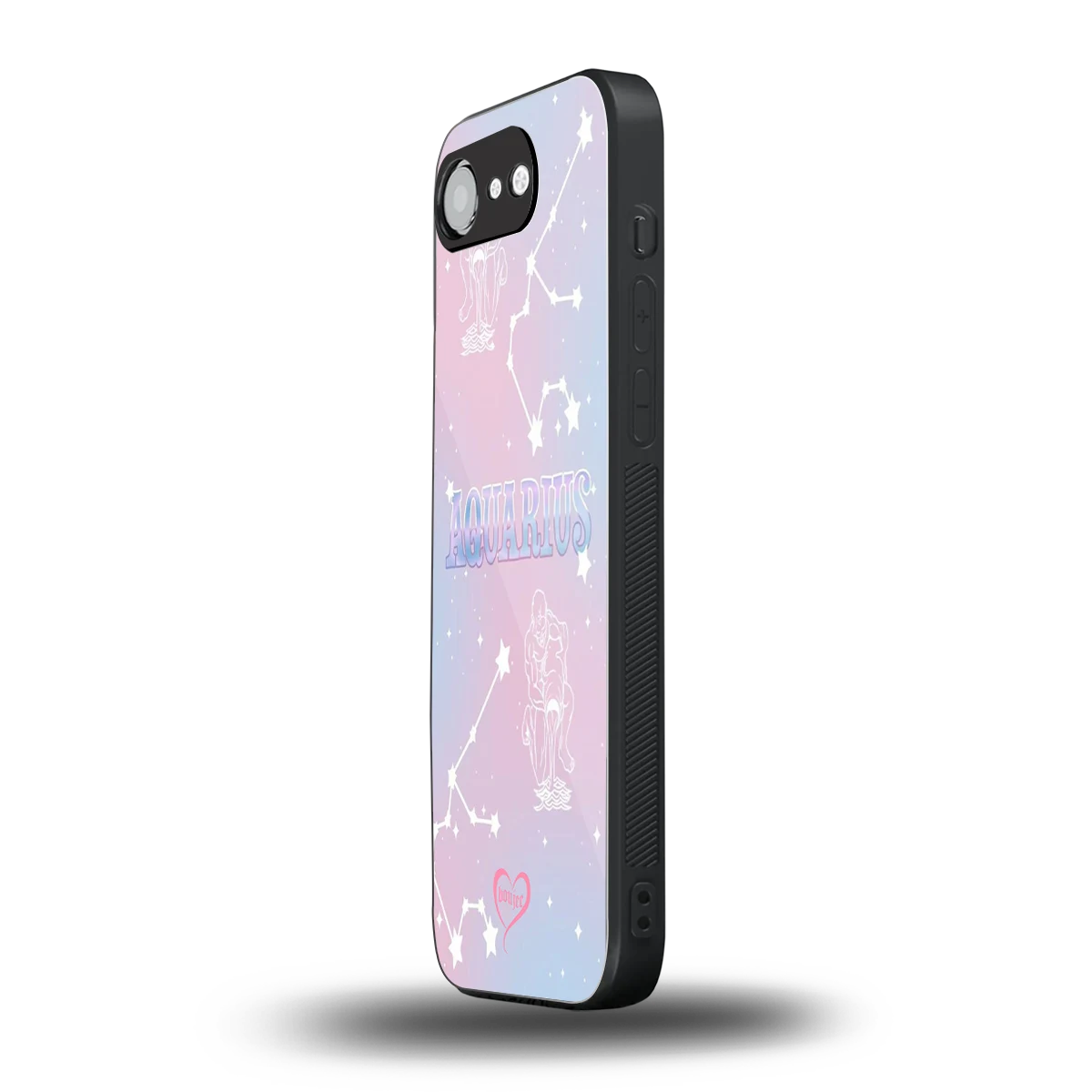 Aquarius Aura iphone 16e mobile cover | shockproof glass phone case