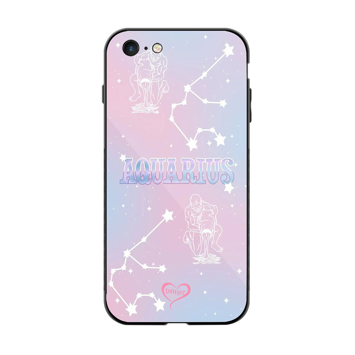 Aquarius Aura back phone cover | glass case for iphone 6