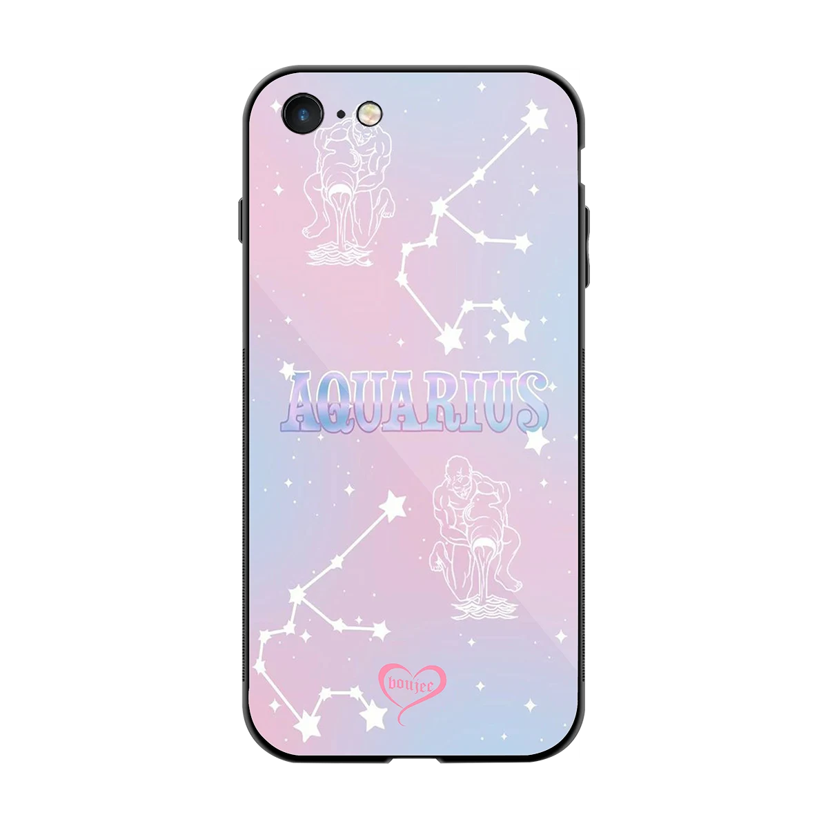 Aquarius Aura back phone cover | glass case for iphone 7