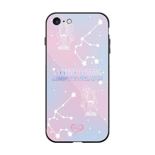 Aquarius Aura back phone cover | glass case for iphone 7